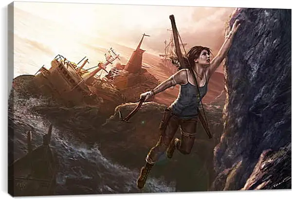 Постер на подрамнике - Tomb Raider Постер на подрамнике - Tomb Raider
