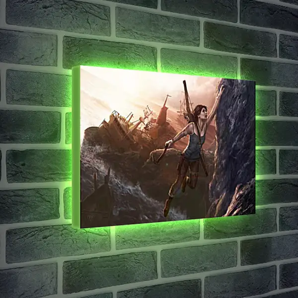 Лайтбокс световая панель - Tomb Raider Лайтбокс световая панель - Tomb Raider