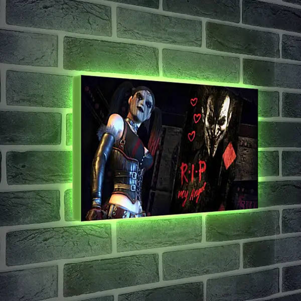 Лайтбокс световая панель - Batman: Arkham City Лайтбокс световая панель - Batman: Arkham City