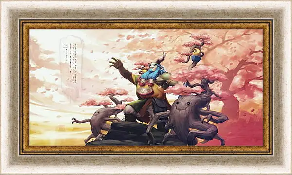 Картина в раме - DotA 2 Картина в раме - DotA 2