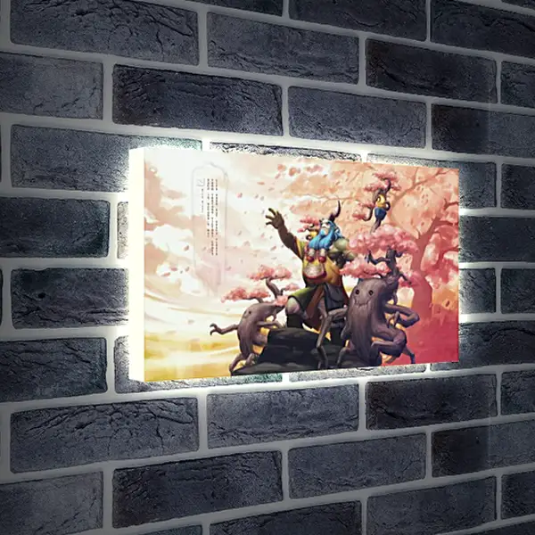 Лайтбокс световая панель - DotA 2 Лайтбокс световая панель - DotA 2