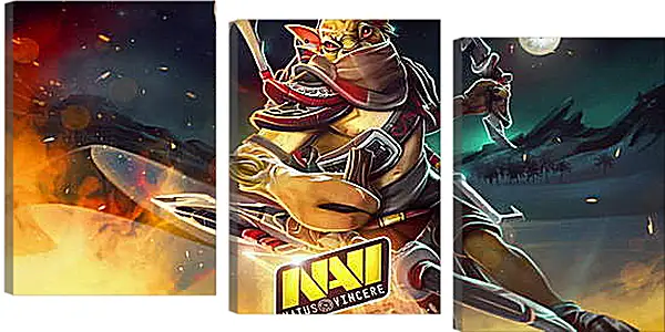Модульная картина - DotA 2 Модульная картина - DotA 2