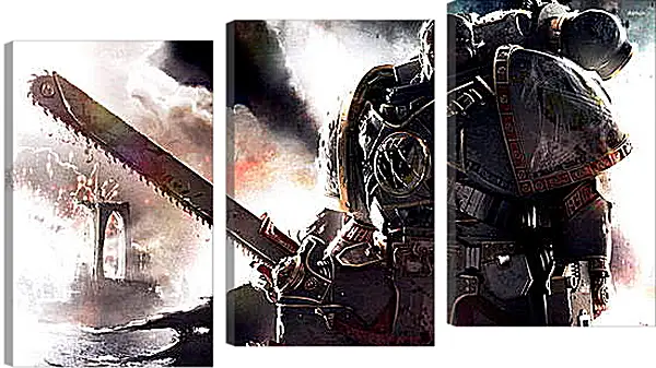 Модульная картина - Warhammer Модульная картина - Warhammer
