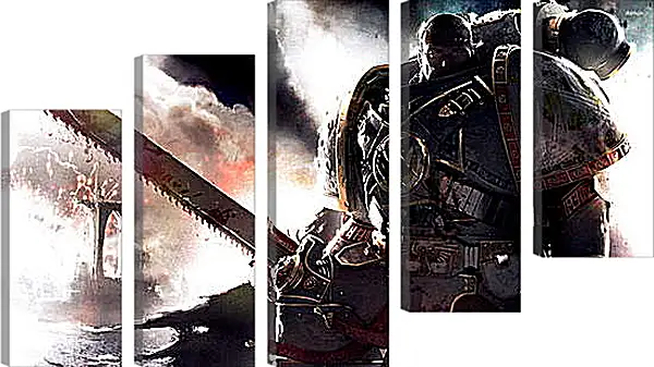 Модульная картина - Warhammer Модульная картина - Warhammer