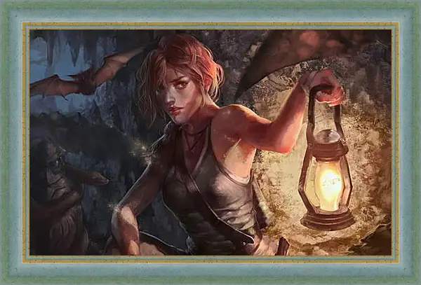 Картина в раме - Tomb Raider Картина в раме - Tomb Raider