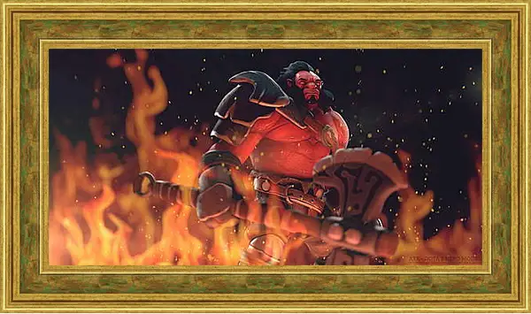 Картина в раме - DotA 2 Картина в раме - DotA 2