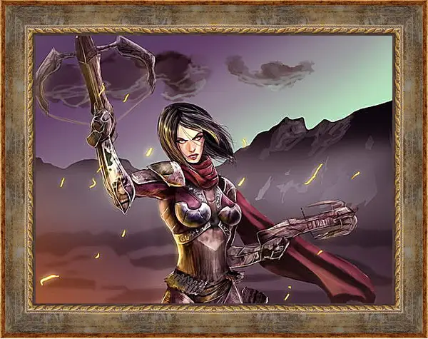 Картина в раме - Diablo III Картина в раме - Diablo III