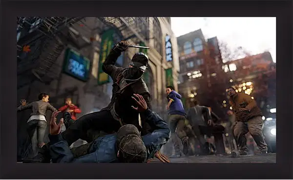 Картина в раме - Watch Dogs Картина в раме - Watch Dogs