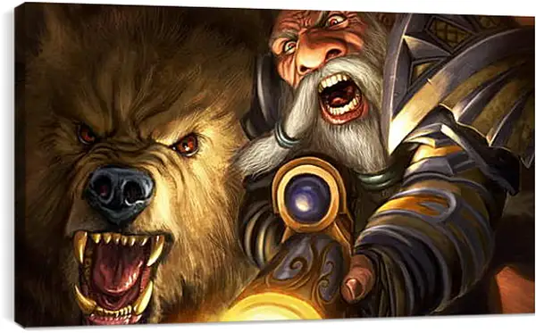 Постер на подрамнике - World Of Warcraft Постер на подрамнике - World Of Warcraft