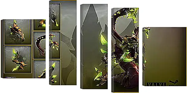 Модульная картина - DotA 2 Модульная картина - DotA 2