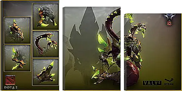 Модульная картина - DotA 2 Модульная картина - DotA 2