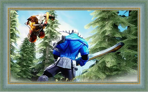 Картина в раме - DotA 2 Картина в раме - DotA 2