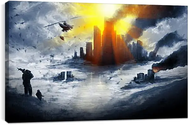 Постер на подрамнике - Battlefield 4 Постер на подрамнике - Battlefield 4