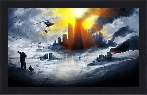 Картина в раме - Battlefield 4 Картина в раме - Battlefield 4