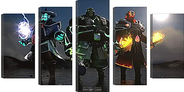 Модульная картина - DotA 2 Модульная картина - DotA 2