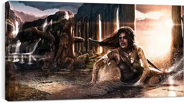 Постер на подрамнике - Tomb Raider Постер на подрамнике - Tomb Raider