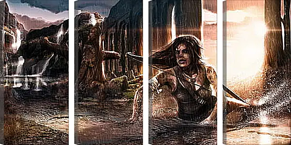 Модульная картина - Tomb Raider Модульная картина - Tomb Raider
