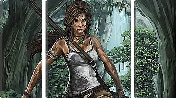 Модульная картина - Tomb Raider Модульная картина - Tomb Raider