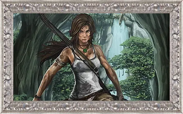 Картина в раме - Tomb Raider Картина в раме - Tomb Raider