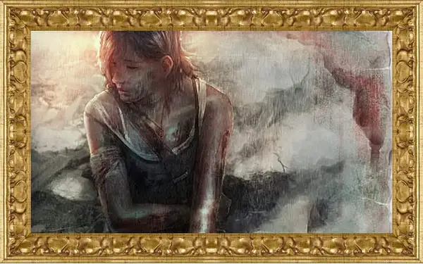 Картина в раме - Tomb Raider Картина в раме - Tomb Raider