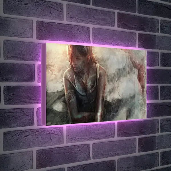 Лайтбокс световая панель - Tomb Raider Лайтбокс световая панель - Tomb Raider