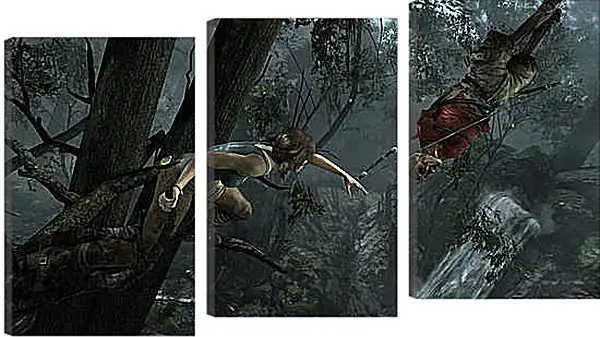 Модульная картина - Tomb Raider Модульная картина - Tomb Raider