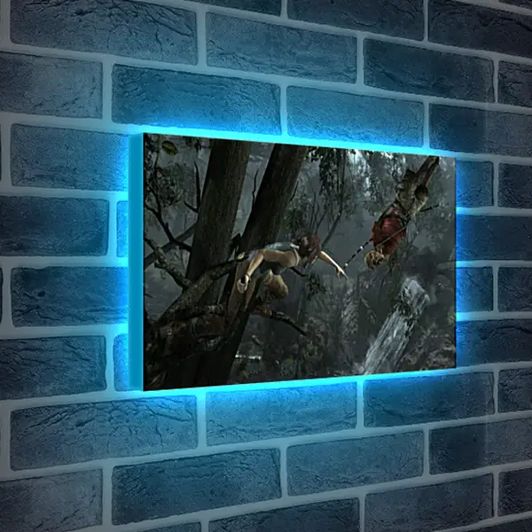 Лайтбокс световая панель - Tomb Raider Лайтбокс световая панель - Tomb Raider