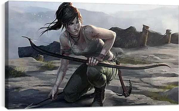 Постер на подрамнике - Tomb Raider Постер на подрамнике - Tomb Raider
