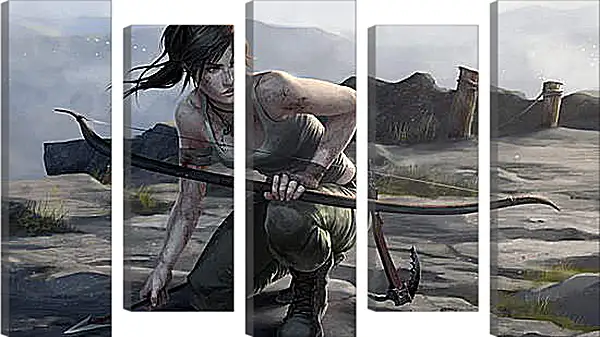 Модульная картина - Tomb Raider Модульная картина - Tomb Raider