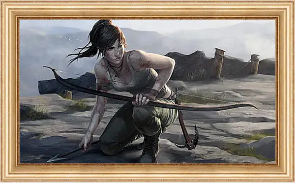 Картина в раме - Tomb Raider Картина в раме - Tomb Raider