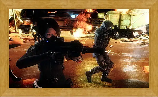 Картина в раме - Resident Evil: Operation Raccoon City Картина в раме - Resident Evil: Operation Raccoon City