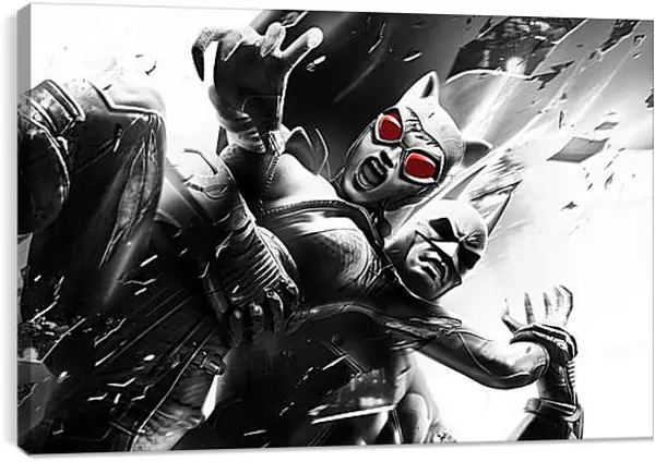 Постер на подрамнике - Batman: Arkham City Постер на подрамнике - Batman: Arkham City