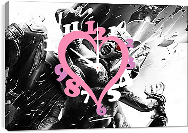 Часы картина - Batman: Arkham City Часы картина - Batman: Arkham City