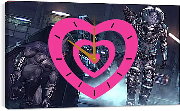 Часы картина - Batman: Arkham City Часы картина - Batman: Arkham City