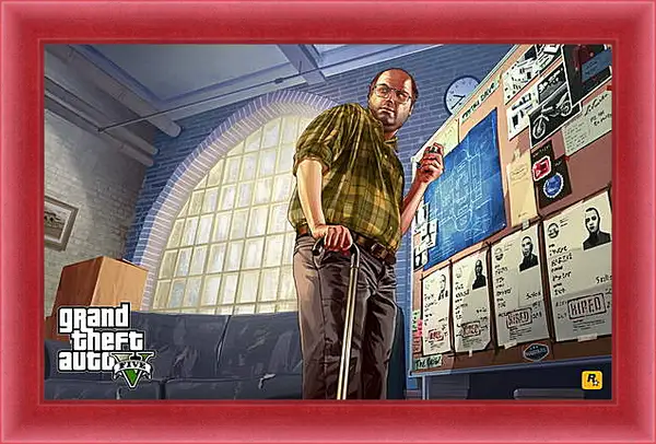 Картина в раме - Grand Theft Auto V Картина в раме - Grand Theft Auto V