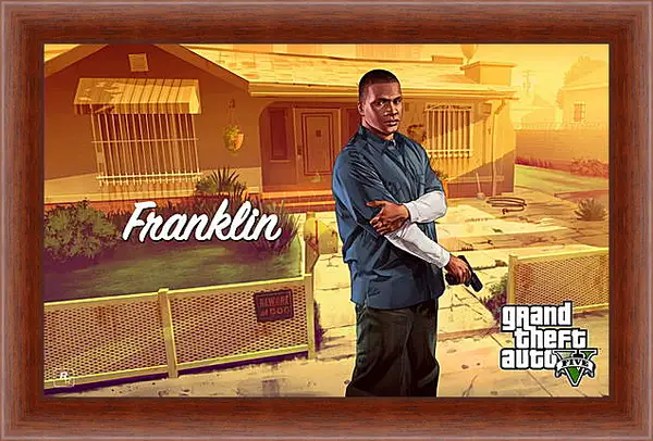 Картина в раме - Grand Theft Auto V Картина в раме - Grand Theft Auto V