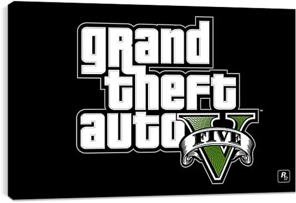 Постер на подрамнике - Grand Theft Auto V Постер на подрамнике - Grand Theft Auto V