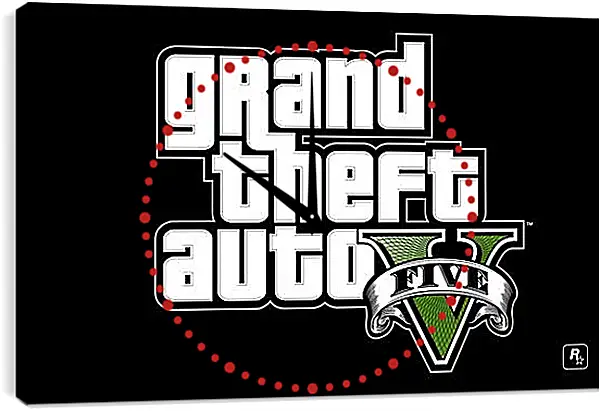 Часы картина - Grand Theft Auto V Часы картина - Grand Theft Auto V