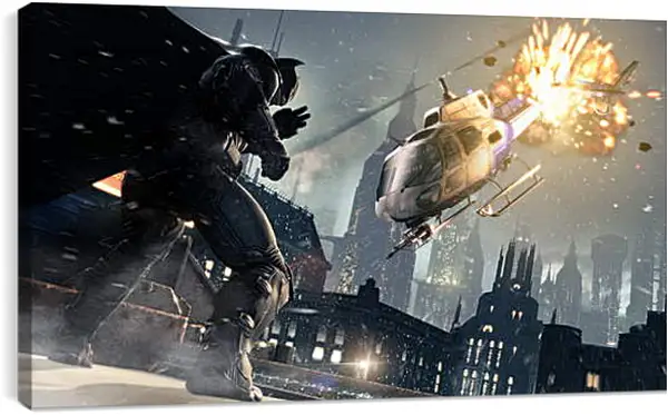Постер на подрамнике - Batman: Arkham Origins Постер на подрамнике - Batman: Arkham Origins