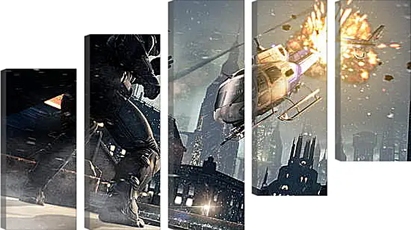 Модульная картина - Batman: Arkham Origins Модульная картина - Batman: Arkham Origins