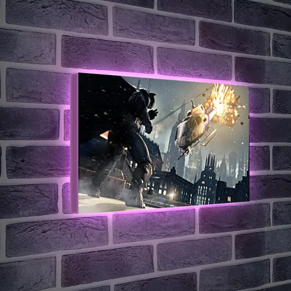 Лайтбокс световая панель - Batman: Arkham Origins Лайтбокс световая панель - Batman: Arkham Origins