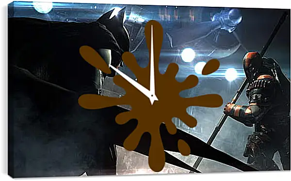 Часы картина - Batman: Arkham Origins Часы картина - Batman: Arkham Origins