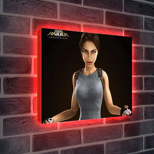 Лайтбокс световая панель - Tomb Raider Лайтбокс световая панель - Tomb Raider