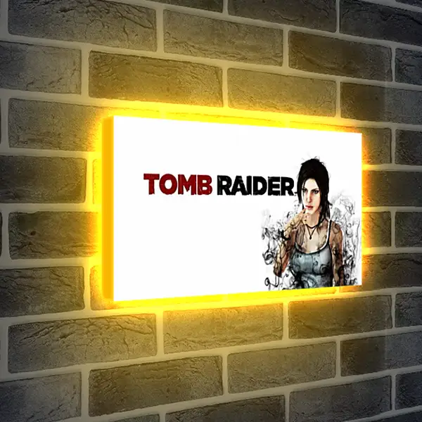 Лайтбокс световая панель - Tomb Raider Лайтбокс световая панель - Tomb Raider