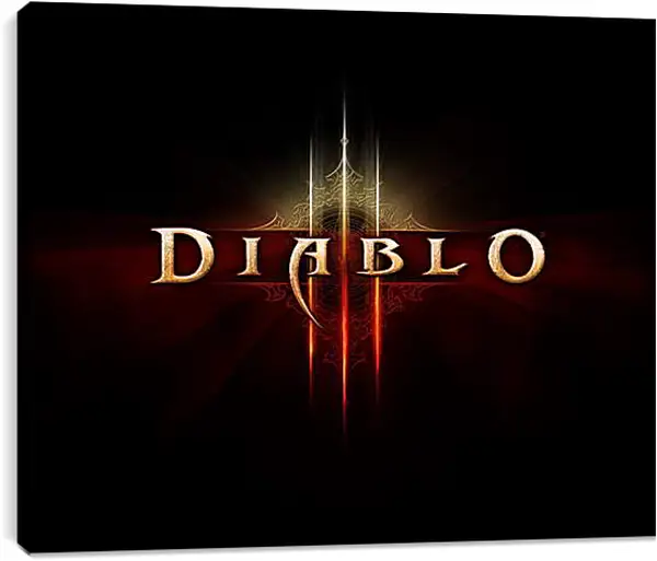 Постер на подрамнике - Diablo III Постер на подрамнике - Diablo III