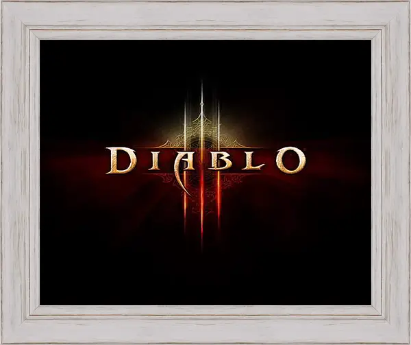 Картина в раме - Diablo III Картина в раме - Diablo III