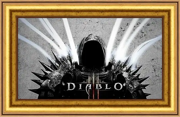 Картина в раме - Diablo III Картина в раме - Diablo III