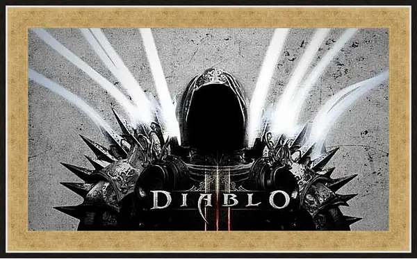 Картина в раме - Diablo III Картина в раме - Diablo III