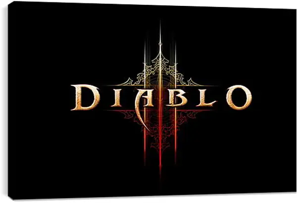Постер на подрамнике - Diablo III Постер на подрамнике - Diablo III