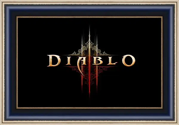 Картина в раме - Diablo III Картина в раме - Diablo III